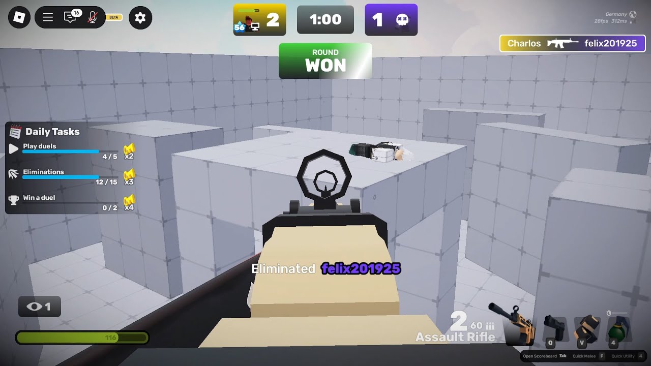 Roblox Rivals wins - YouTube