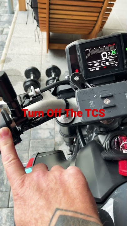 Yamaha MT 09 2021 - how to turn it off completely TCS system