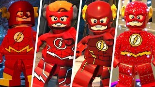 The Flash Evolution in LEGO Videogames (w/All DLC)