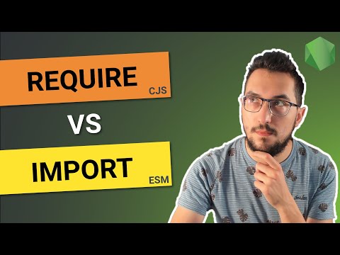 Video: ¿Cuál es la diferencia entre requerir y definir en RequireJS?