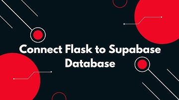 📦 Connect Flask to Supabase Database in 5 Mins! 🐍💾 Full Guide