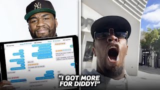 50 Cent REVEALS Diddy's Text Messages CONFIRMING His Sinister Actions!