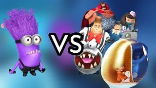minion rush jelly lab version evil minion vs all bosses