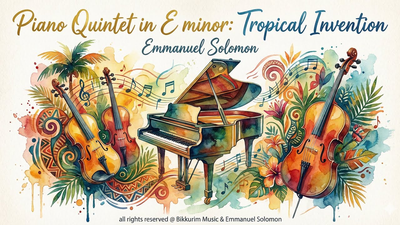Piano Quintet in E minor (The Tropical Invention) [audio] | Emmanuel ...