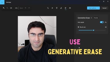 How to Use Generative Erase in Photos App on Windows 11