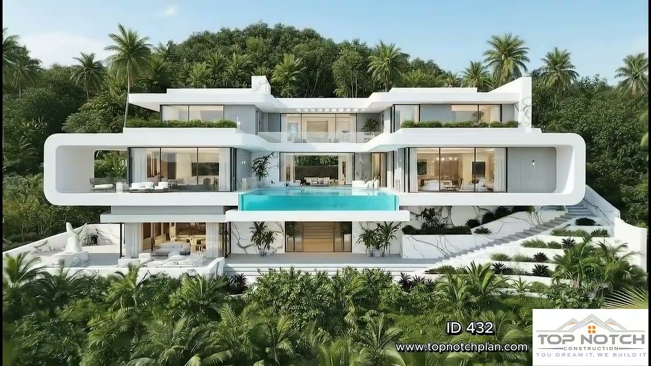 LUXURY TERRACED HILLSIDE RESIDENCE