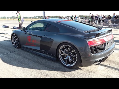 Tuner Cars Drag Racing! 2000HP R8 V10 TT, 1100HP 765LT, 900HP M140i, 900HP Opel Kadett GSI, 812 GTS