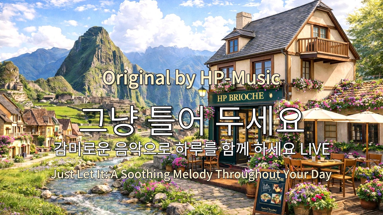 🎧그냥 틀어 놓으세요🎵 마음이 편해지는 감미로운 감성 팝- Just Let It Playlist Live 260305