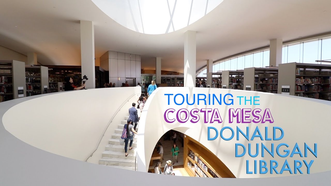Costa Mesa s Donald Dungan Library Tour YouTube costa-mesa-s-donald-dungan-library-tour-youtube