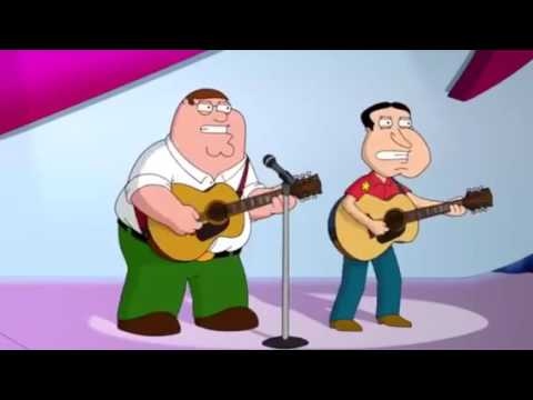 family guy: train on the water boat on the track - youtube