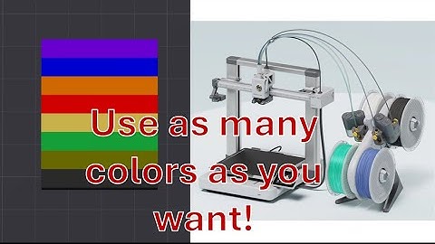 8 Colors 1 AMS Lite  | Change the Active spool!!