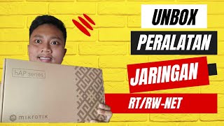 ALAT JARINGAN WIFI RT RW NET | MIKROTIK OLT ODP | UNBOXING