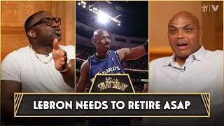 Charles Barkley Wants Lebron James To Retire Soon So Hes Not Michael Jordan On The Wizards