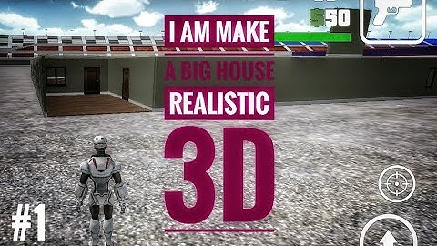 sandbox 3d.i am making a big house realistic  !! gaming Club !!(shailendra)