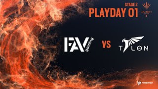 FAV GAMING vs TALON \/\/ Rainbow Six APAC League 2021 - North Division Stage 2 - Playday #1