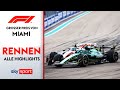 Crash zwischen Schumacher & Vettel! | Rennen - Highlights | Großer Preis von Miami | Formel 1