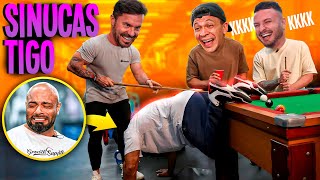 EMBRIAGADOS NA ACADEMIA - SINUCASTIGO COM CARIANI & BALESTRIN 🎱🤣