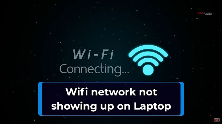 Lỗi connecting to the network is taking longer than usual