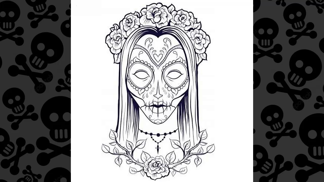 Calaveras para dibujar