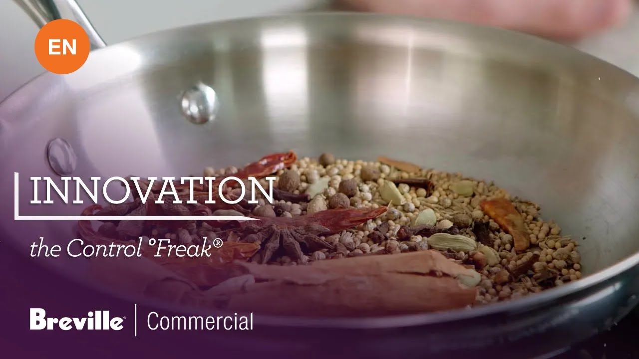 the Control °Freak™ | Toasting Spices with Pan Control | Breville Commercial CA-EN