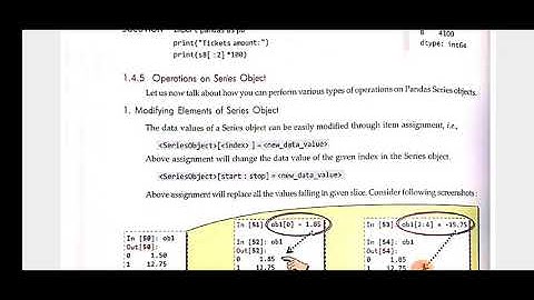 Operation on Python Panda series Part 1 by Dr Surya Pratap Singh