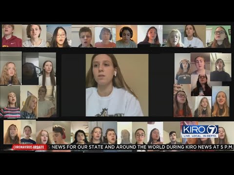 VIDEO: Students of Eastside Catholic High School's choir sing from home