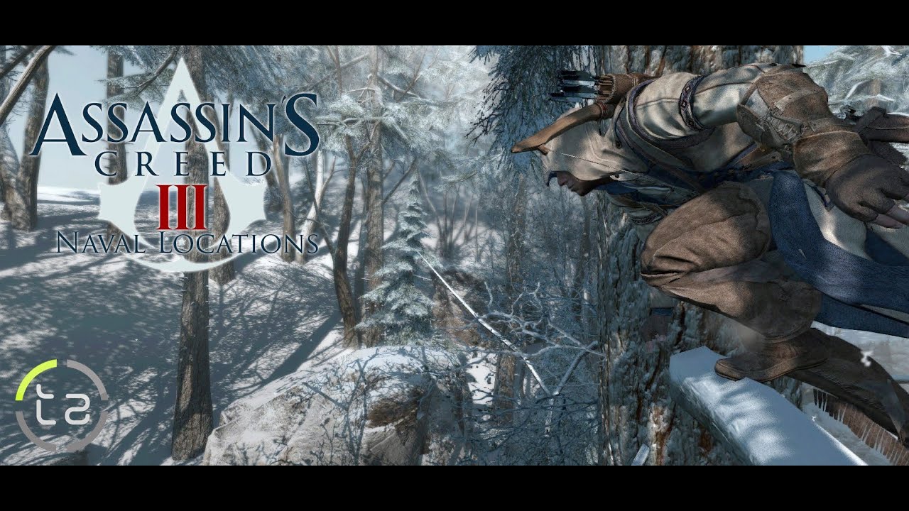 Assassin's Creed III - Naval Location: The Ghost Ship (100% Sync)