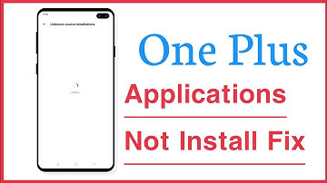 One Plus Applications Not install Problem Solve