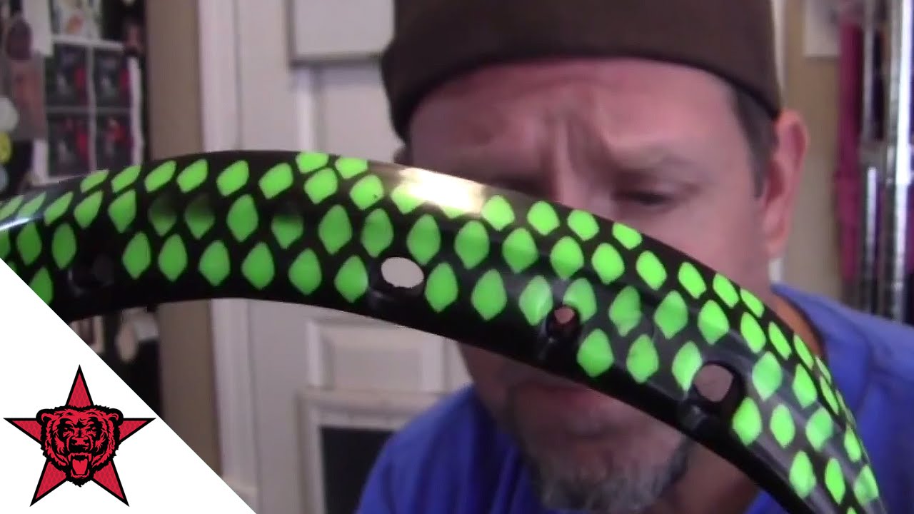Snakeskin Lacrosse Head Dye Job - YouTube