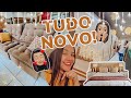 MUITOS MÓVEIS NOVOS CHEGARAM! | Mobiliamos a casa DO ZERO!