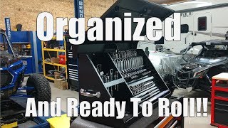 Montezuma 36' x 17' Steel Triangle Toolbox | XL450 | Organize More Than 280 Tools