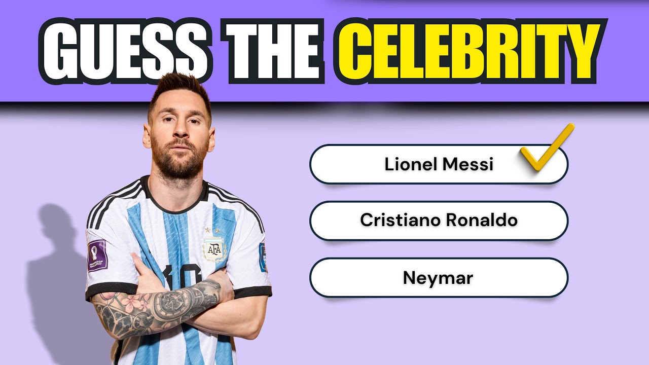 Guess the Celebrity Quiz 🤯| Challenging Game 2023
