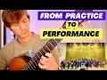 What It's Like to Perform a Guitar Concerto - Behind the Scenes