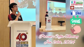 MC for Parents Coffee Meeting (Jan 24th, 2024) - KennieSuperstar310
