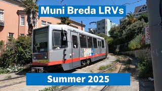 SF Muni Bredas in Summer 2025
