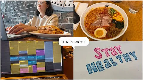 [Study VLOG] Harvard graduate student's finals week / 하버드 대학원생의 기말고사 브이로그