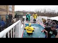 Supporters brave cold temperatures and cold water for polar plunge fundraiser for Special Olympics M