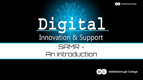 SAMR - An Introduction