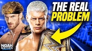 The REAL Problem with Cody Rhodes vs Logan Paul at King and Queen of the Ring!
