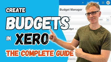 How to Create Budgets in Xero