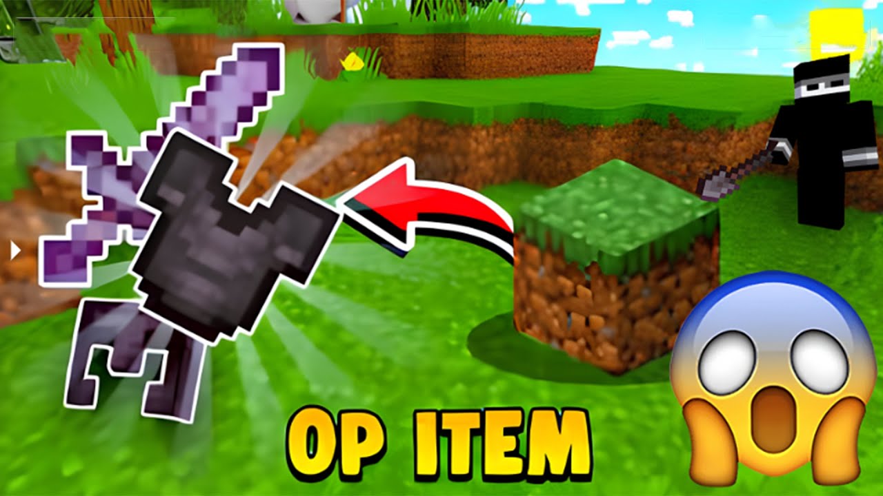 Minecraft But Block Drops OP ITEMS - YouTube