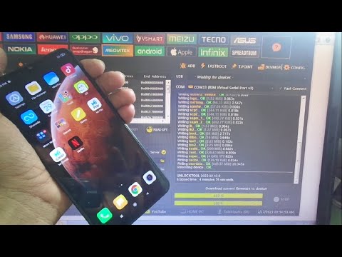 How to flash Redmi 9 prime live with unlock tool 2023.