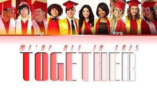 High School Musical 3 - We Re All In This Together Graduation Mix Color-Coded Lyrics W Eng Kor 