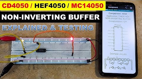 {1041} CD4050 Non-Inverting Buffer
