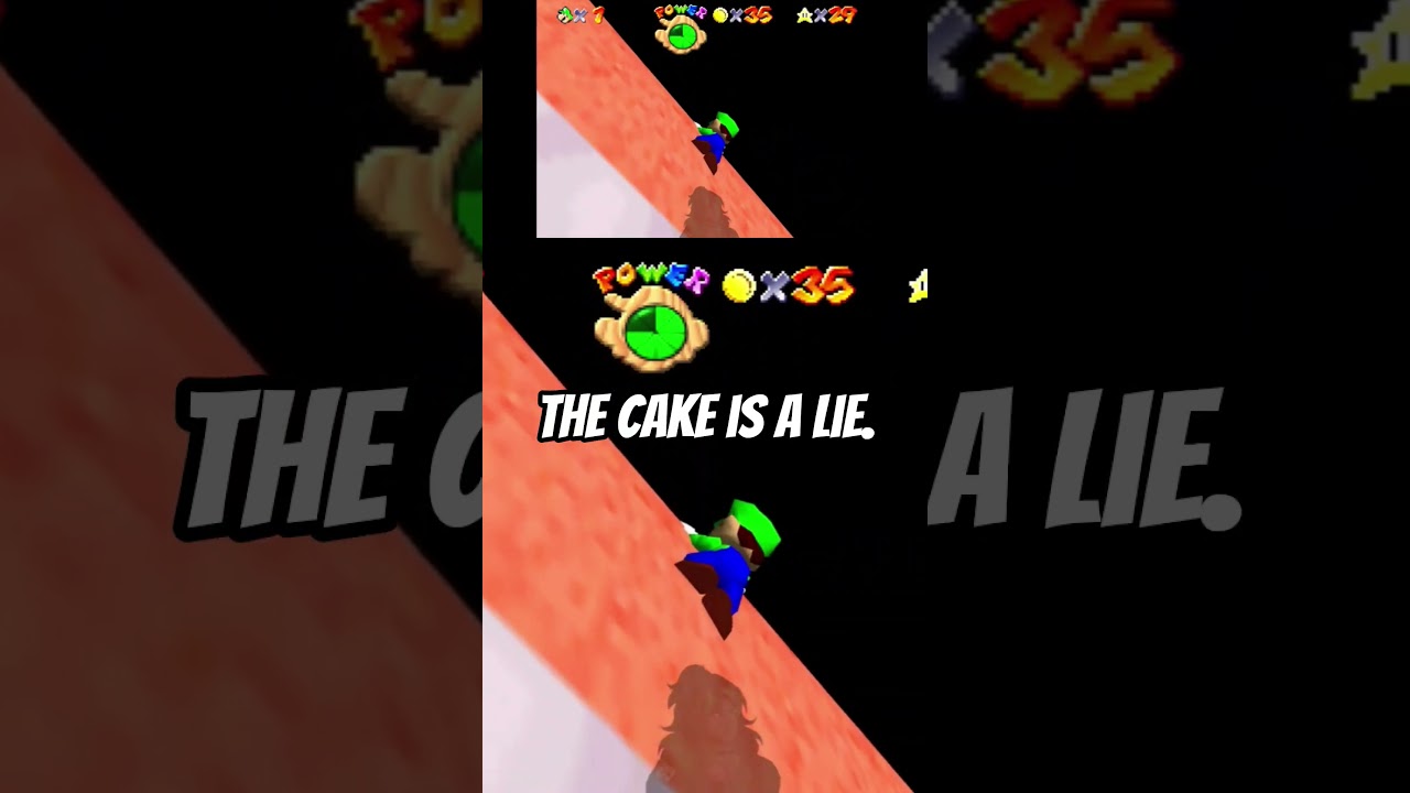 The cake is a lie. - 