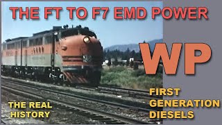 THE FT TO F7 DIESELS ON THE WESTERN PACIFIC RAILROAD