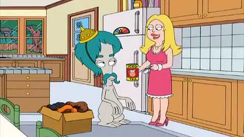 American Dad: Roger's persona, Colton Landsington "I'M OFF MY MEDS"