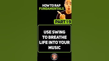 How To Rap Basics PART 19: Why Swing? #howtorap #rapflow #musictheory #rappers #beatmakers