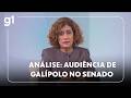 Miriam Leitão sobre audiência de Galípolo no Senado
