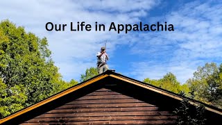 My Life in Appalachia 30  Fall Color, Dried Beans, & the First Fire